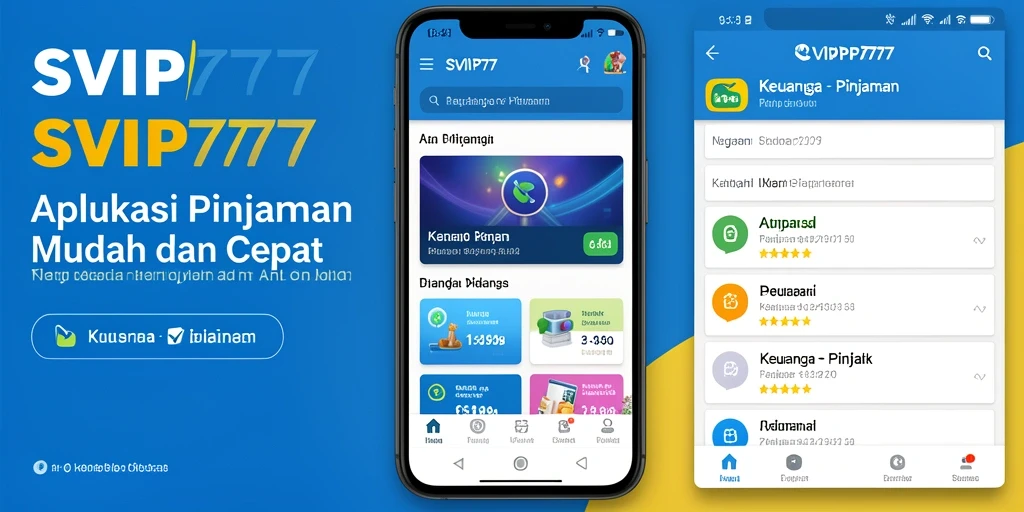 Tampilan antarmuka pengguna SVIP777 yang modern dan intuitif.